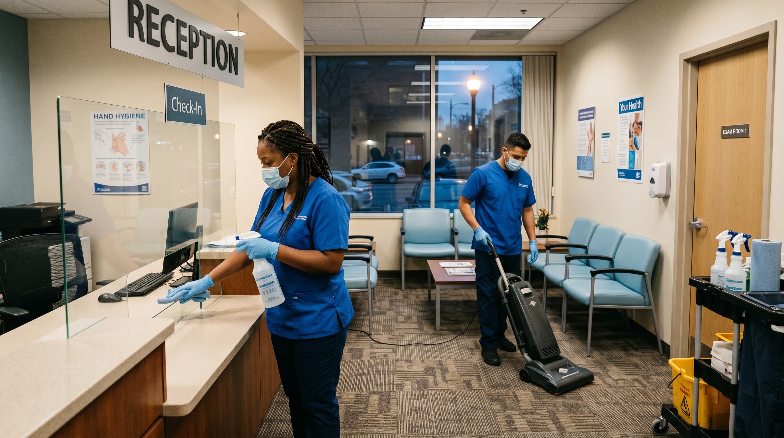 Medical office cleaning